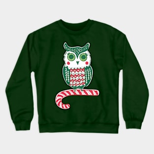 Festive Owl Crewneck Sweatshirt